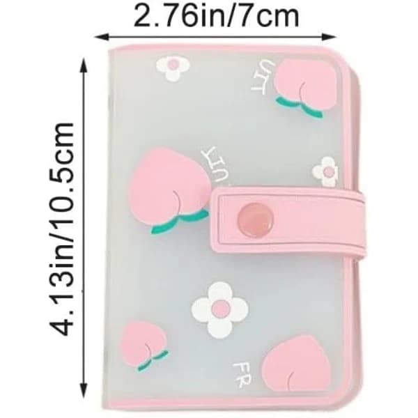 /EA/1 kpl Luottokorttikotelo naisille, Mini PVC Luottokorttikotelo, Pr