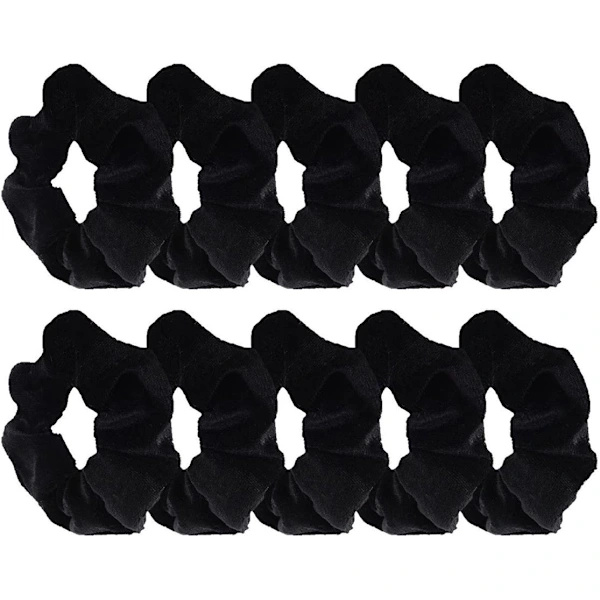 /EA/Hår Scrunchie Fløjl Elastik Hårbånd Reb Tilbehør