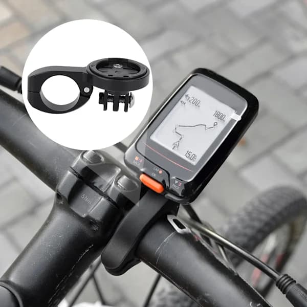 /EA/Sykkelkamera i metall, tilbehør til holder for styrefeste (for Garmin)