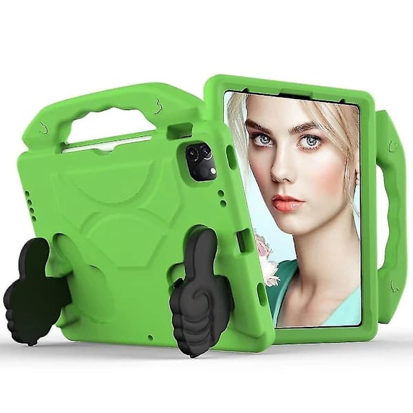 /EA/iPad Pro 11 Etui Eva Materiale Tabletbeskyttelse (Til iPad 9.7 2018, Grøn)
