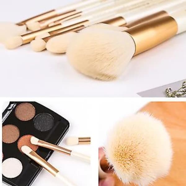 /EA/ZOREYA 10 stk. Bærbare Professionelle Makeupbørster Sæt