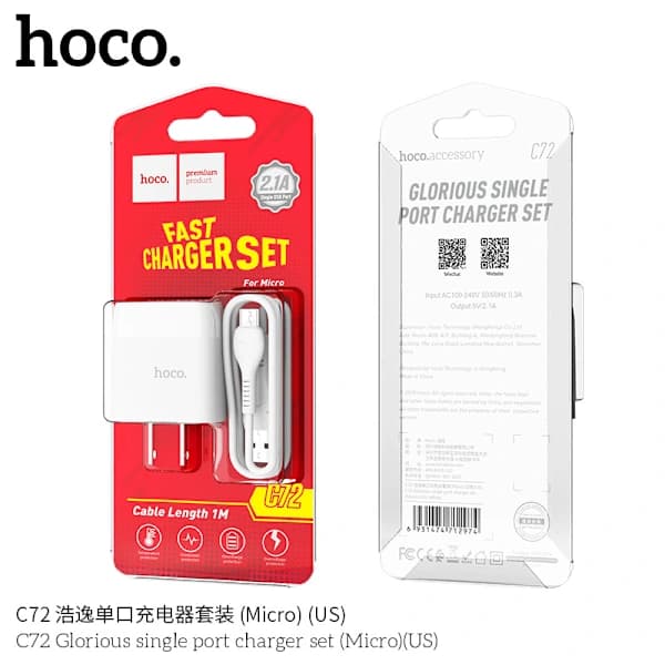 /EA/Hoco C72 Haoyi enkelportlader egnet for Android uni