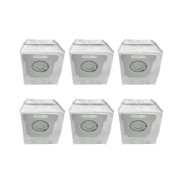 /EA/6-pack dammsugarpåsar med aktivt kol för robotdammsugare I7+ I7 Plus I3 E5 E6 E7 S9 S9+