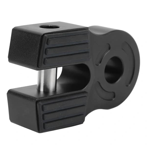 /EA/Spil Sjækelfæste 30000lbs Laddar Jernstift Gummibeskyttelse Universal til ATV Pickup Blød Sjækel D Ring Sort