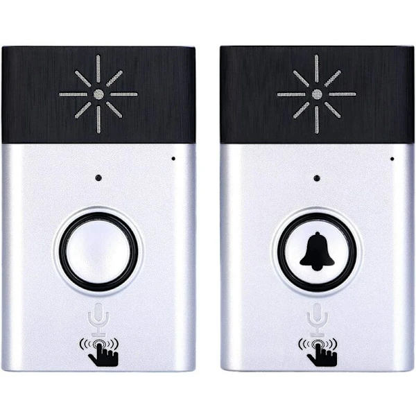 /EA/Sølv USB engelsk version Intercom Aftagelig Trådløs Voice Intercom Support Dørklokke Tovejs Voice Intercom Egnet
