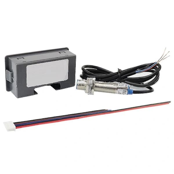 Digital LED-turteller RPM-hastighetsmåler + Hall-nærhetssensor NPN