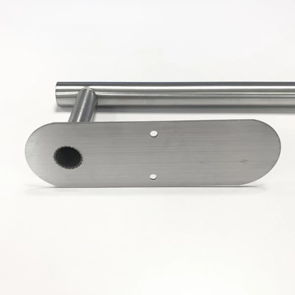 Selvklæbende køkkenrulleholder i rustfrit stål til underskab uden boring, pladsbesparende til køkken, sølv 33 cm Silver