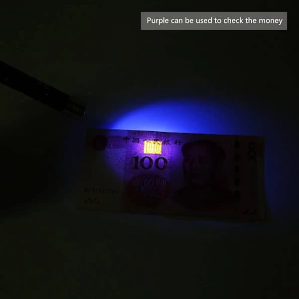 /EA/Fackla LED-kynä taskulamppu soihtu mini UV-taskulamppu, mini tasku