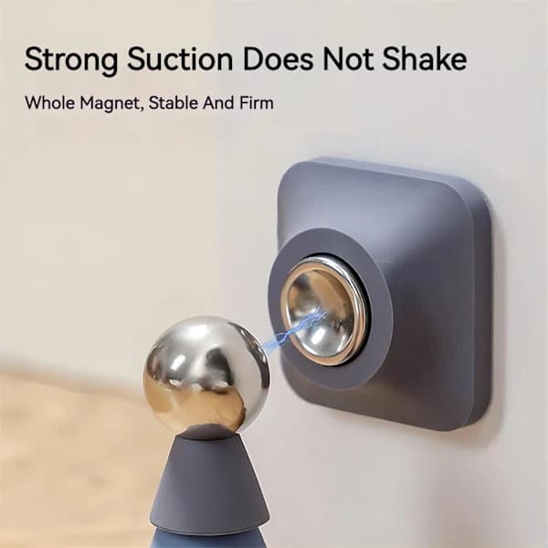 /EA/1 st (Blå) Silikon Dörrstopp Självhäftande Magnetisk Dörrstopp