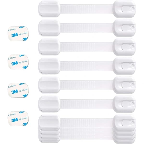 /EA/(10-PACK) Premium skåplås barnsäkring, barnsäkert skåp