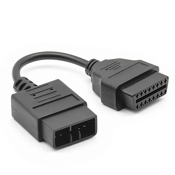 /EA/For 9-pin kabel OBD1 til OBD2 16-pin diagnostisk interfacekabel