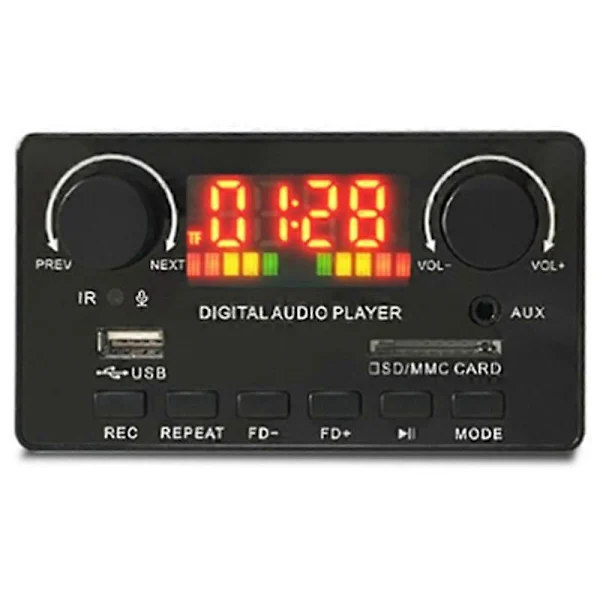 /EA/Bluetooth Effektforstærkerkort 2X40W Bil Lyd MP3-dekoder Stereo Musikforstærker Bluetooth-modul
