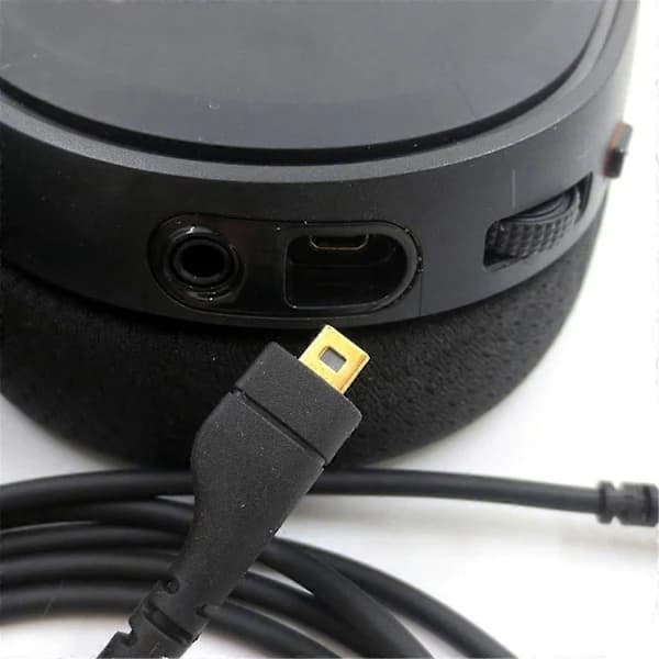 /EA/Guldbelagte stik 3,5 mm Jack Lydkabel til Arctis 3/5/7 Gaming Headset