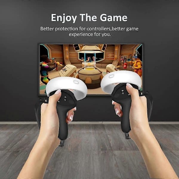 /EA/Silikoneovertræk, beskyttende greb til Quest 2 VR-controllere