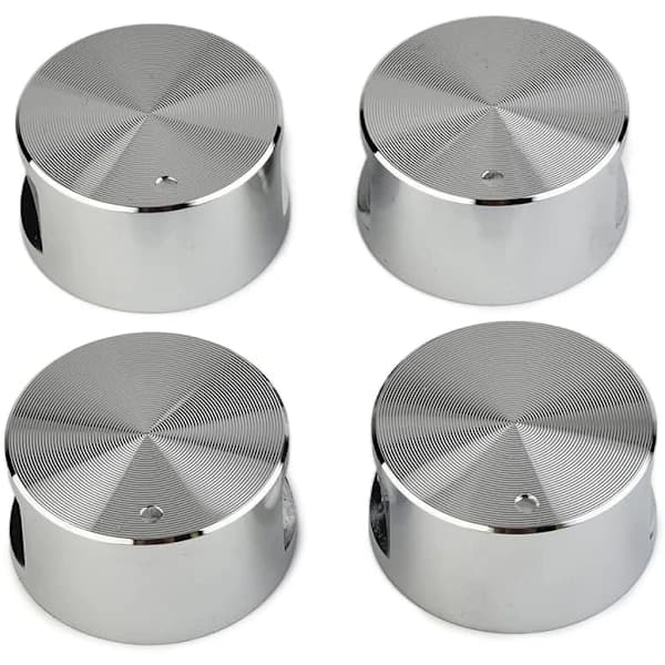 /EA/ Set med 4 kontrollknappar för gasspisar i aluminiumlegering