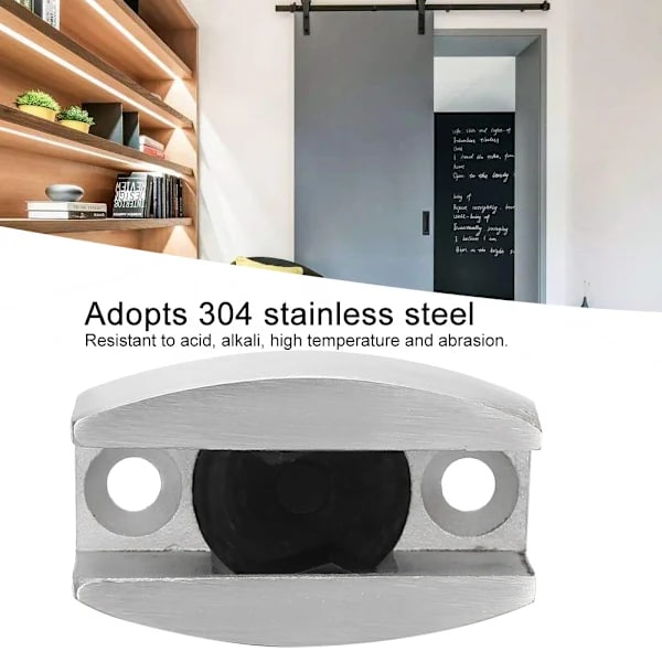 /EA/304 Rustfrit Stål Gulvrulle Guide Hardware til Skydelåger