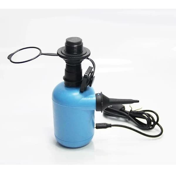 /EA/USB Elektrisk Luftpump för Poolflottar, Båtar, Luftmadrasser, Bilpump, Uppblåsbara