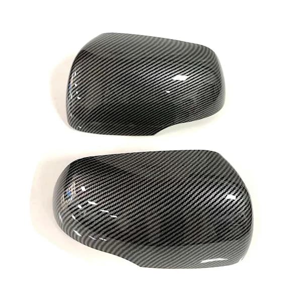 /EA/ Kulfiber ABS Bakspejlskappe, Sidespejlskappe, Bagkappe til Pi