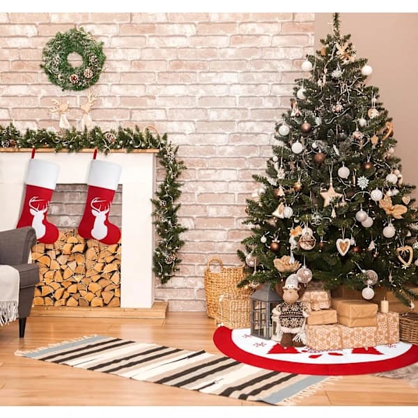 /EA/Rund julgransmatta julgransskydd julgransmatta