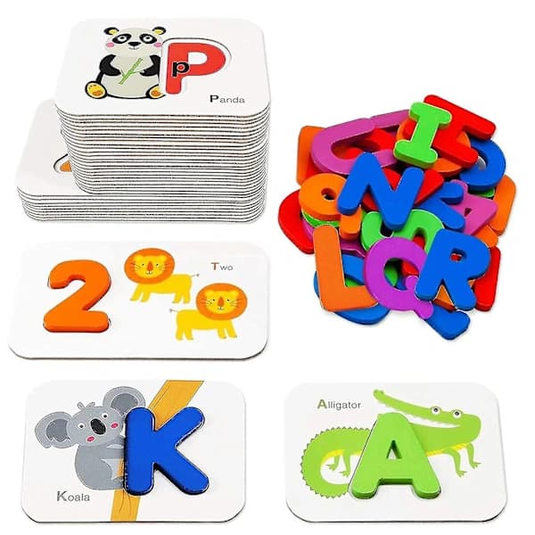 /EA/Tall og bokstaver Flashkort for småbarn 3-5 år