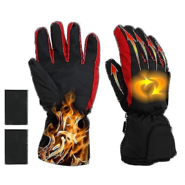 /EA/Eluppvärmda handskar Vinterbatteri Power Värmehandskar/skidor