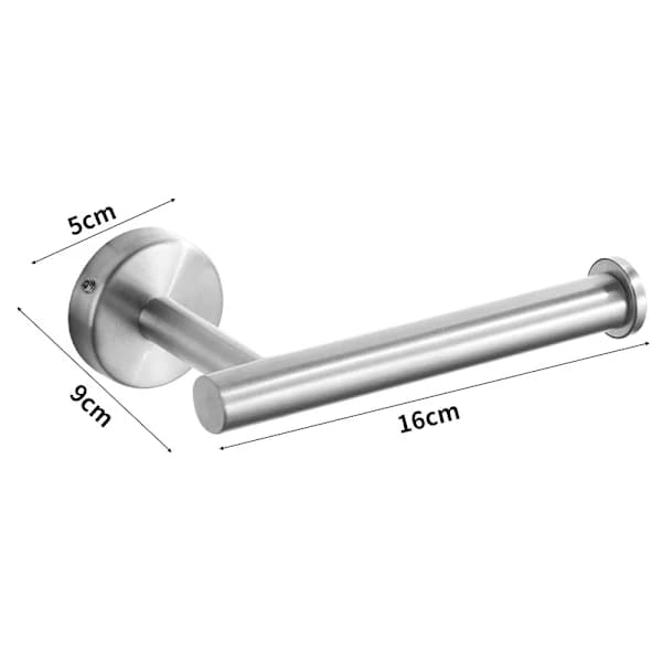 /EA/Toiletpapirholder i rustfrit stål 304, egnet til badeværelse