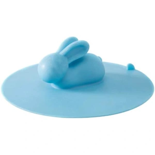 /EA/Silikone Anti-Tilstopningsbeskyttelse, Afløbsfilter Vandafvisende Prop Anti-Tilstopningspool Vask Hårfilter Badeværelsestilbehør(S,Blå)-max