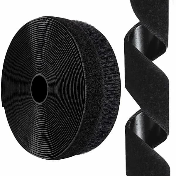 /EA/38mm x 25m selvklebende borrelås, nylon