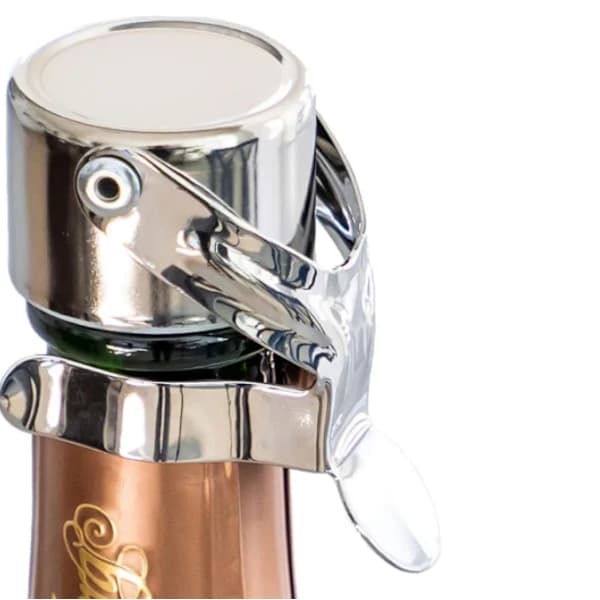 /EA/Champagnekork i rostfritt stål med vinpropp - Universal fläck