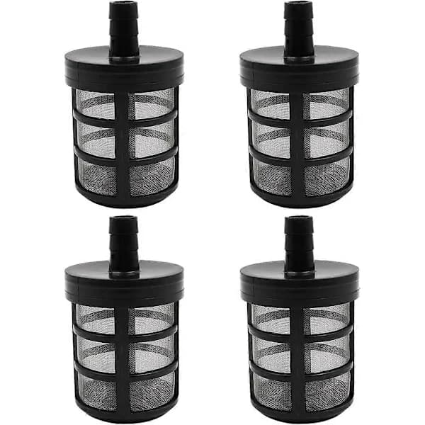 /EA/4 st Rörfilter Trädgårdsslangfilter Vattenpumps Sugfilter Vatten för Högtryckstvätt