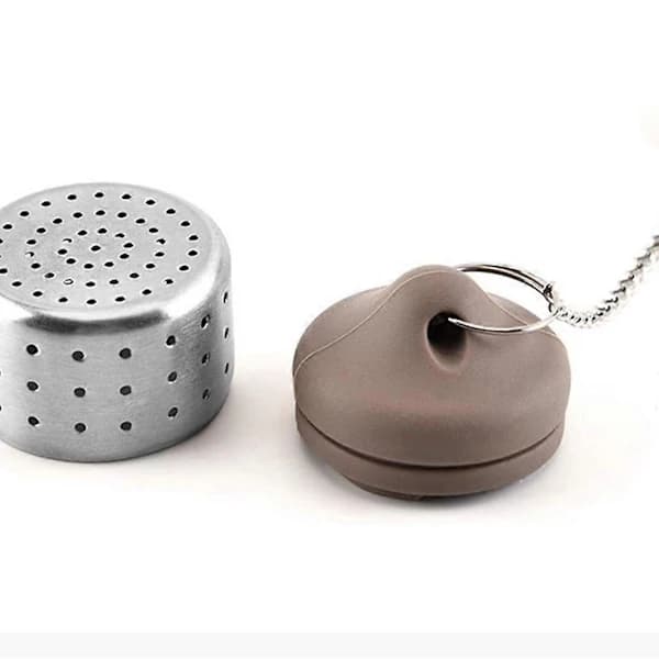 /EA/Tesier i rustfrit stål, løse med drypbakke, tesier