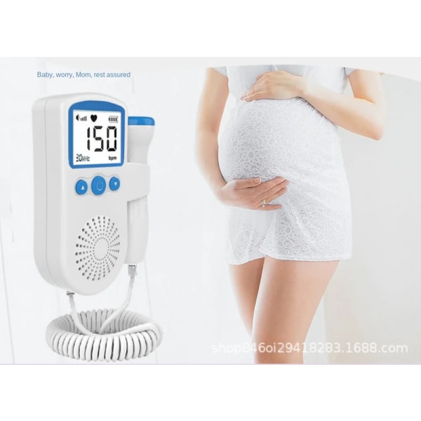 Baby Heartbeat Monitor Väska Fetal Heartbeat Monitor Väska Doppler Fetal Monitor