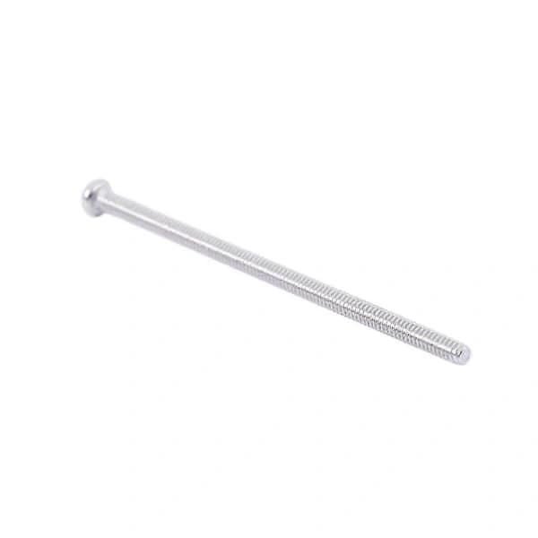 /EA/M2 x 40mm 304 Rustfritt Stål Phillips Pan Hodeskruer 60 stk Sølvfargetone