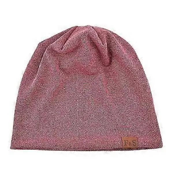 /EA/Unisex Hue Fritid Tilføj Pelsforede Vinterhatte Til Mænd Kvinder Hold Varmen (Sort)