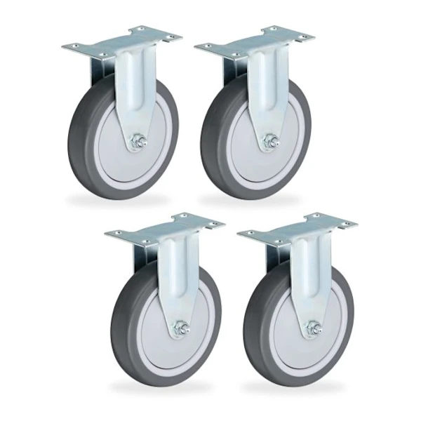 /EA/Fasta hjul, 4-pack