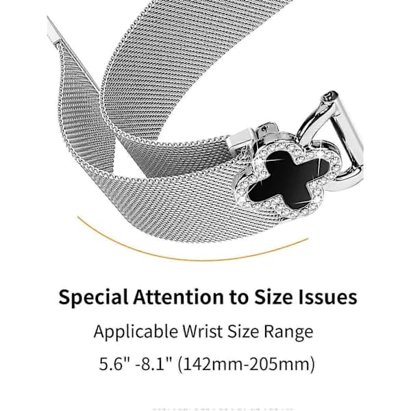 /EA/Til Garmin vivoactive 5 GarminActive 5 Milanesisk Mesh-rem Rustfrit Stål Magnetisk Urrem med