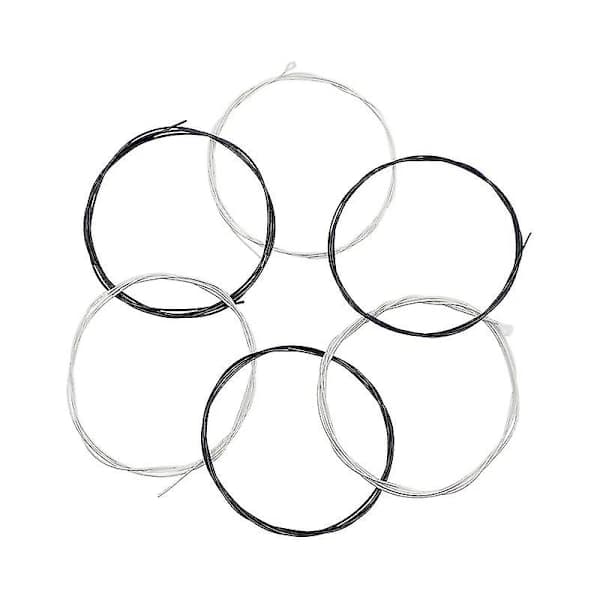 /EA/6 st/set (.028-.043) Klassiska gitarrsträngar Nylon Två färger Normal spänning