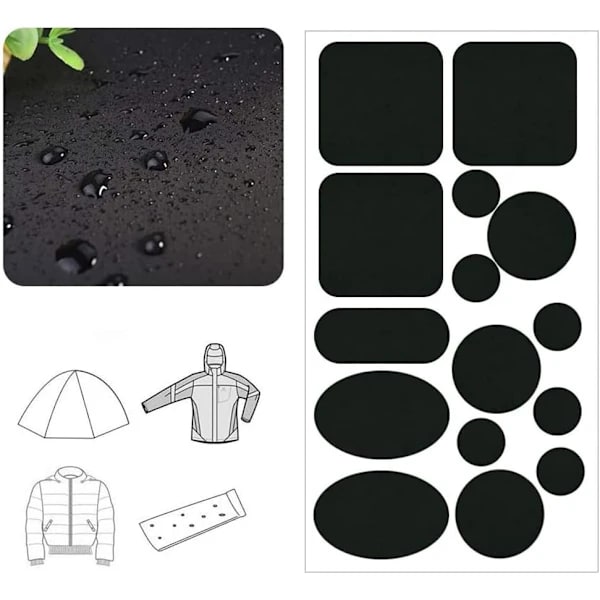 /EA/(7 ark) 20×15cm selvklæbende mode-mønsterlap til huller