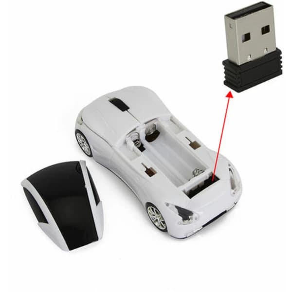 /EA/FTD-MS127 Bildesign trådløs optisk mus Rød farve