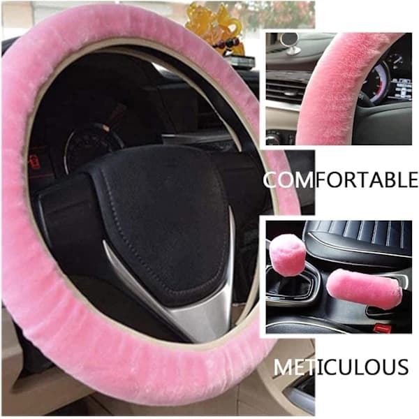 /EA/Vinterrosa plysch rattmuff fluffig rattmuff