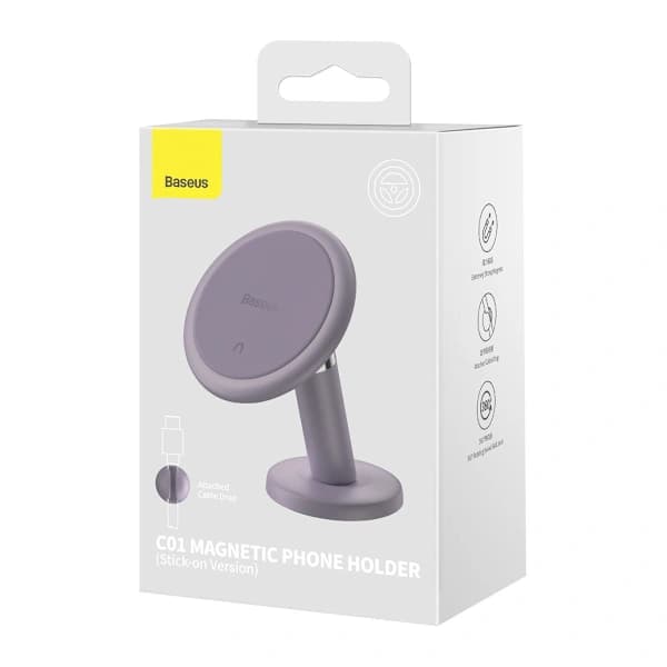 /EA/Magnetisk biltelefonholder for dashbord C01 lilla