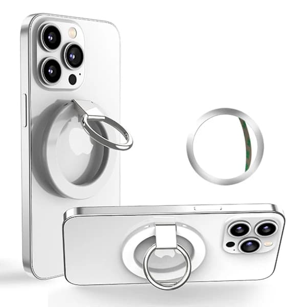 /EA/Magnetisk telefonringhållare, justerbart telefonstativ kompatibelt med iPhone 13