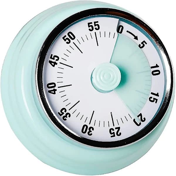 /EA/Kökstimer Påminnelsetimer Hantera 360 Graders Roterande Mekanisk Timer Gåva