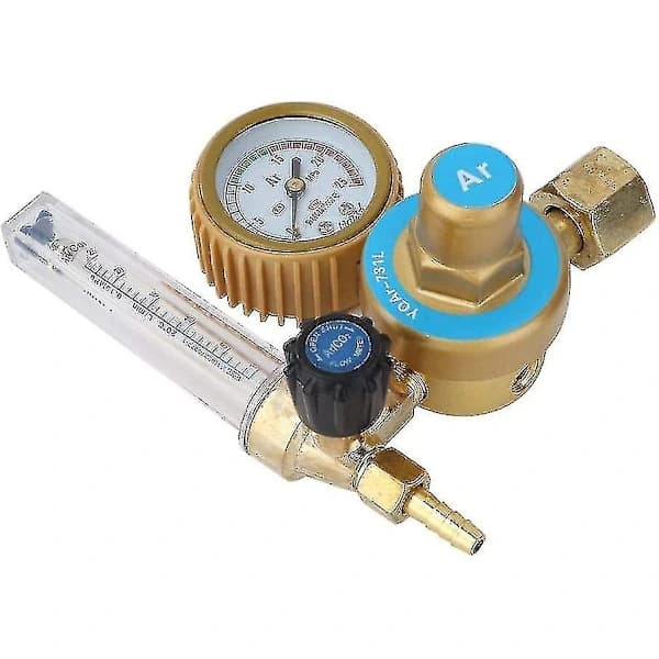/EA/Argon CO2 Flödesmätare Regulator, Tryckmätare 0~25mpa, Universal Argon CO2 Svetsregulator Tryckreducerare