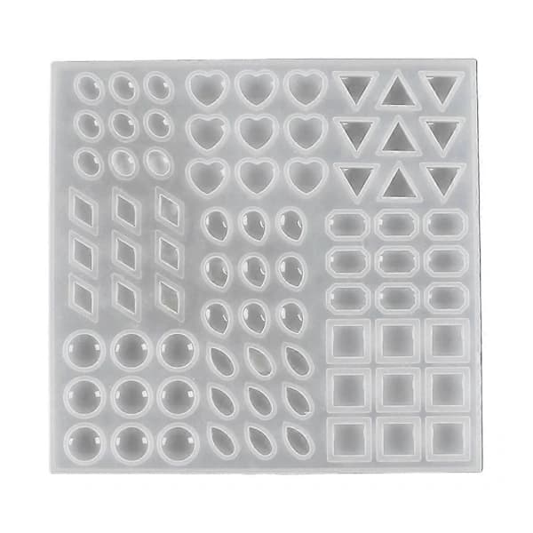 /EA/DIY Krystal Epoxyform Ædelsten Epoxyform Dekorativ Ædelsten Kærlighedsdråbe til Kopdekor