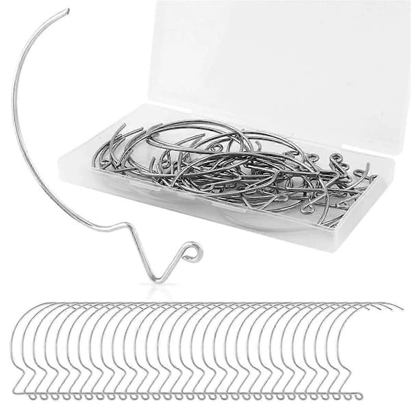 /EA/30 stk Monkey Hooks Super Hooks Rustfrie Monkey Hooks Bildeoppheng Veggfester Uten N