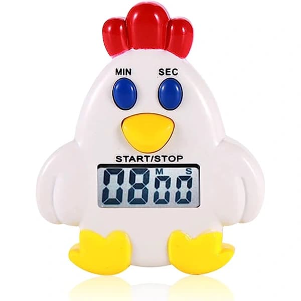 /EA/Kjegleformet timer, magnetisk kjøkkentimer