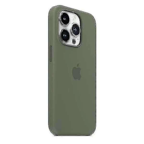 Silikonikuori iPhone 14 Pro Oliivinvihreä