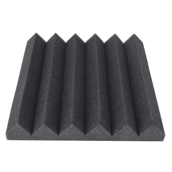 /EA/Akustikpanel Studio Skumkil DIY Installation Ljudabsorberande Väggpaneler Svart