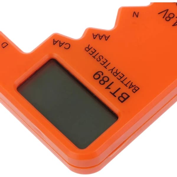 /EA/Batteritester Batterikontroll for AA//C/D-9V/1.5V Batterier